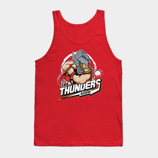 THE THUNDERS BASEBALL Tank Top by FernandoSala